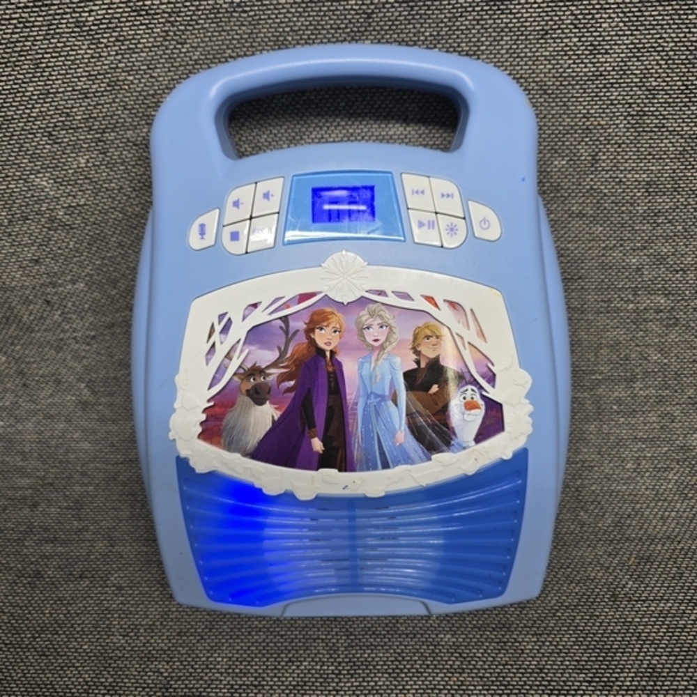 Frozen Themed‎ Blue Portable Audio Player
